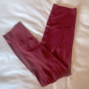 Red Aerie Leggings